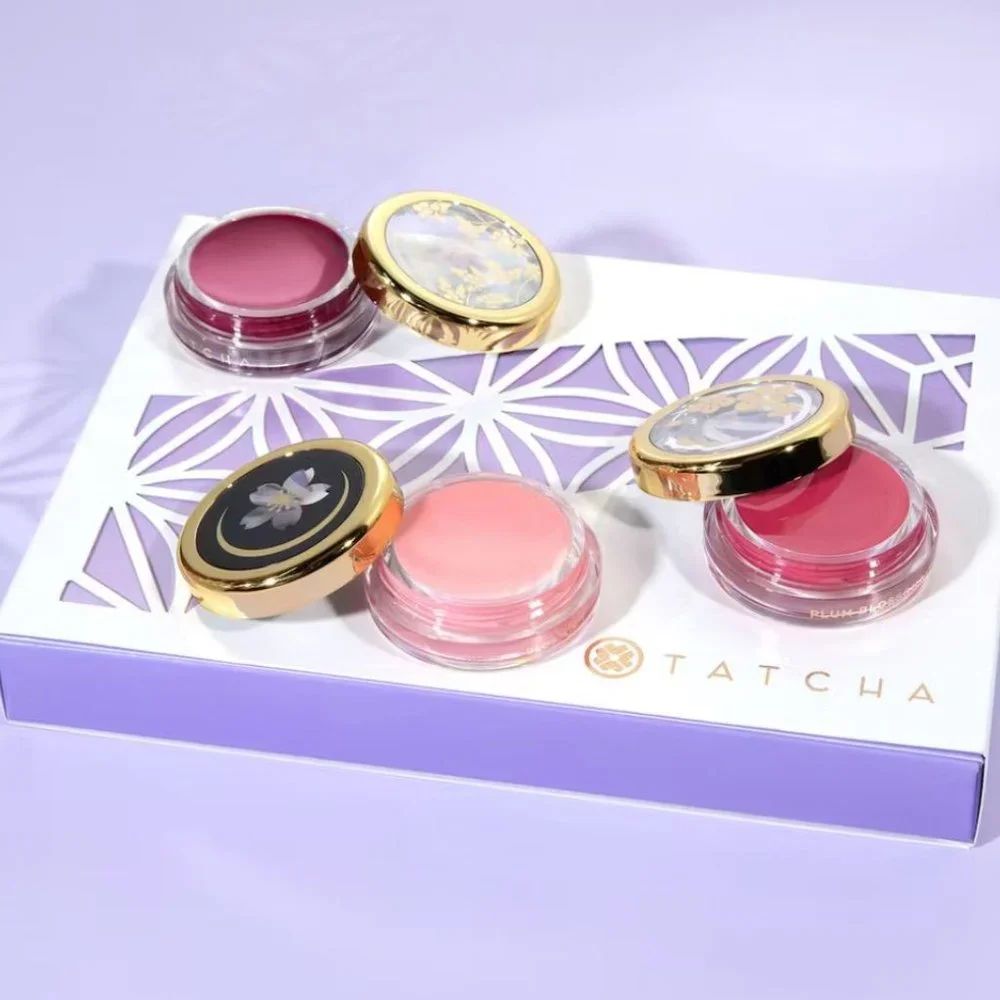 Tatcha RARE Limited Edition PLUM BLOSSOM Lip Balm 6.4g/0.2oz One Only